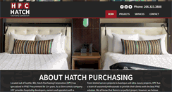 Desktop Screenshot of hatchpurchasing.com