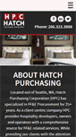 Mobile Screenshot of hatchpurchasing.com